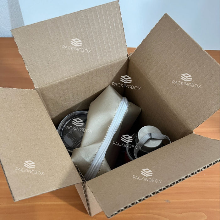 Caja de 28.5 x 17 x 17 cm (300 Unidades Con LOGO)