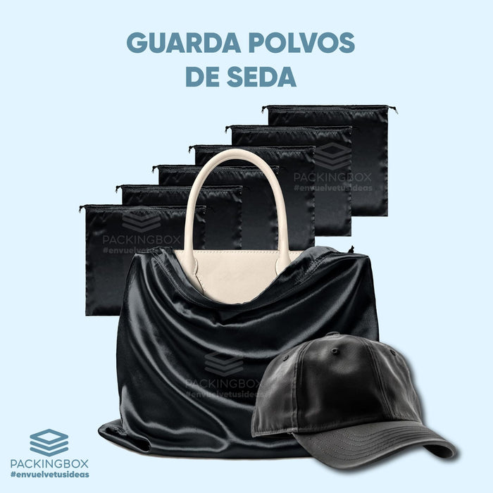 Bolsa Cubre Polvos de Seda Personalizada