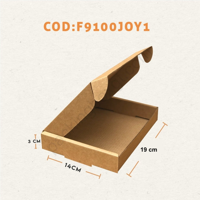 Caja de 19 x 14 x 3 cm