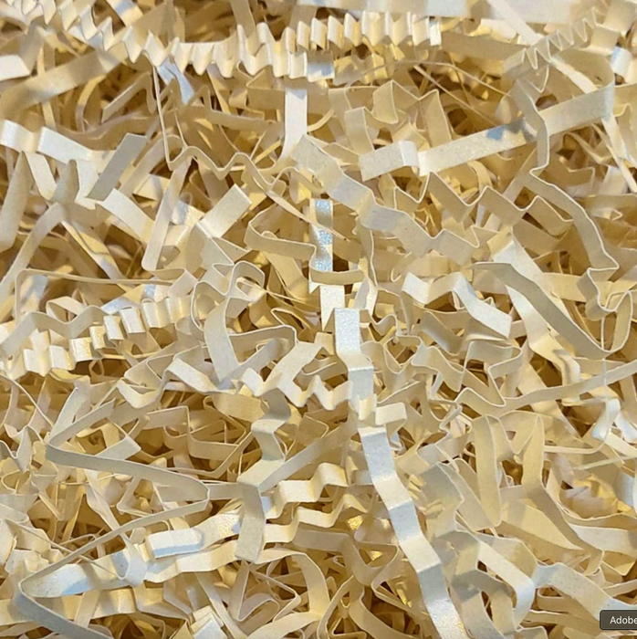 Viruta de papel Beige Crema Perlado