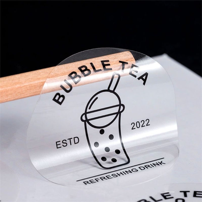 Stickers Transparentes Circulares Personalizados