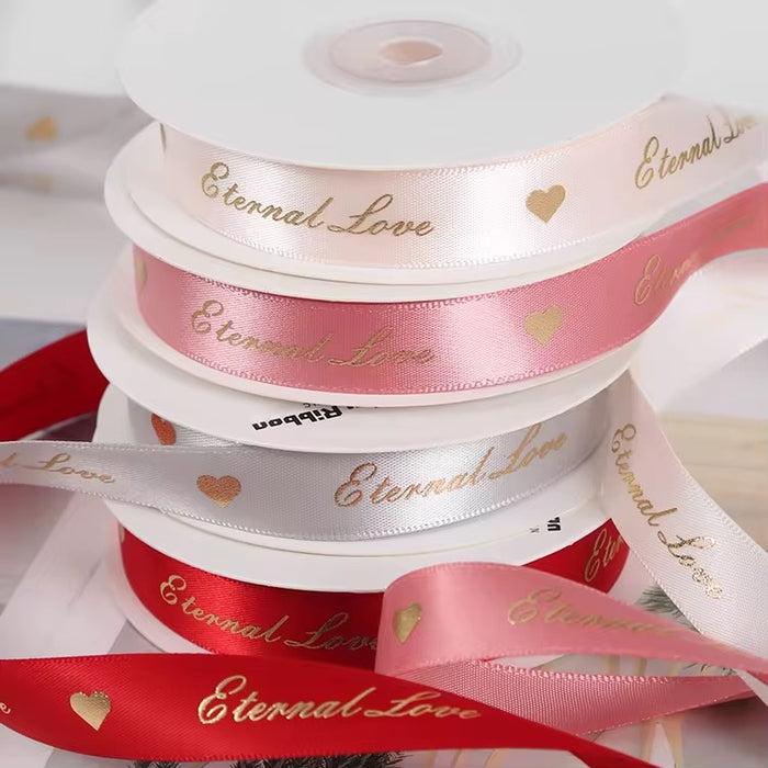 Listón Satinado Personalizado Foil