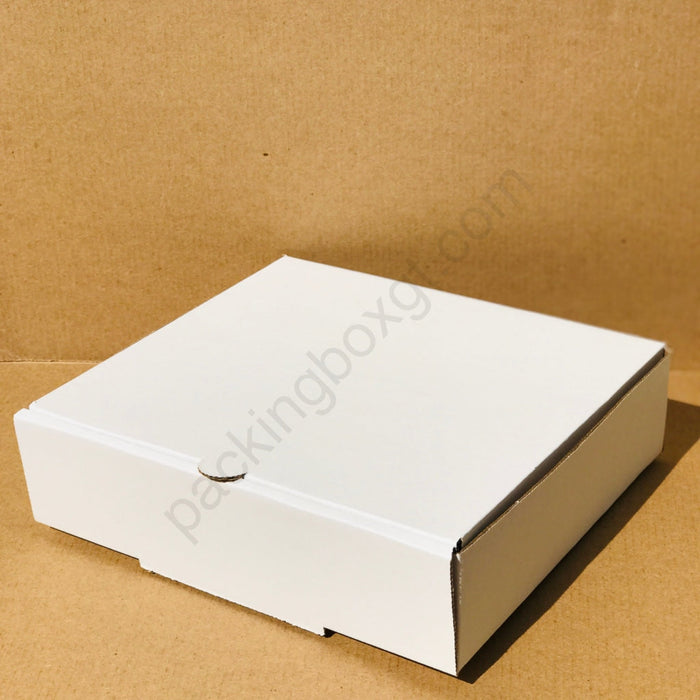 Caja semi Cuadrada 26 x 23 x 7 cm (100 Unidades Con LOGO)