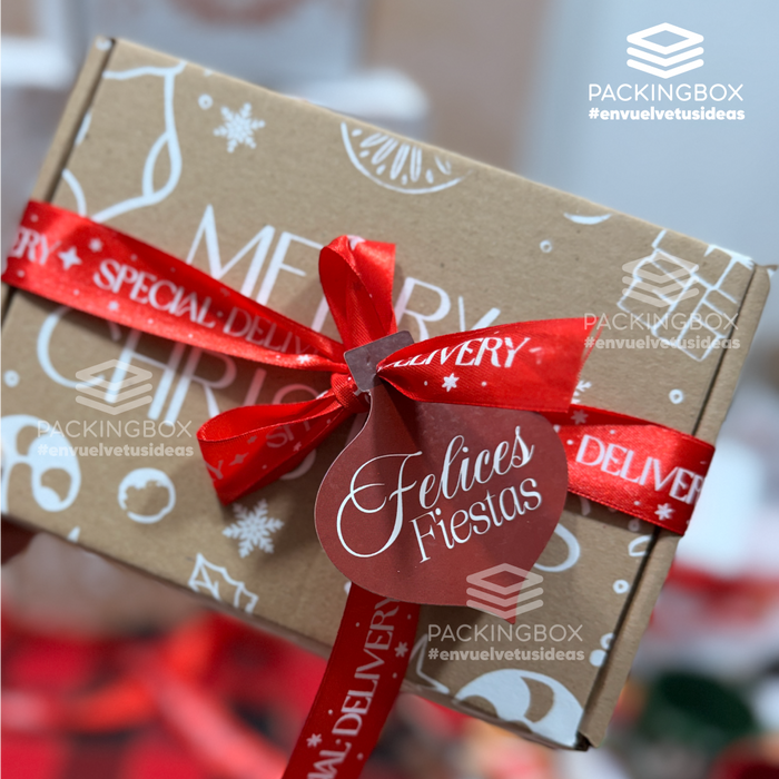 Listón satinado Navideño