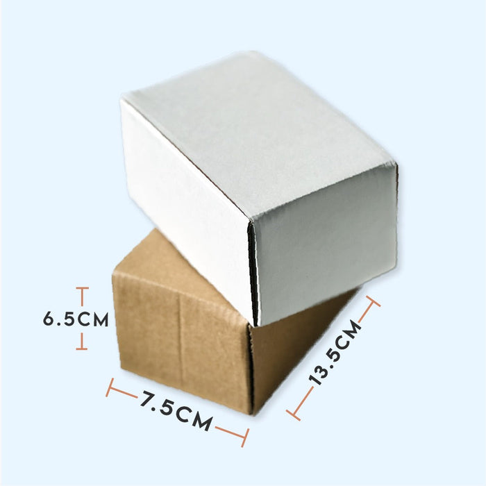 Caja de 13.5 x 7.5 x 6.5 cm (100 Unidades)
