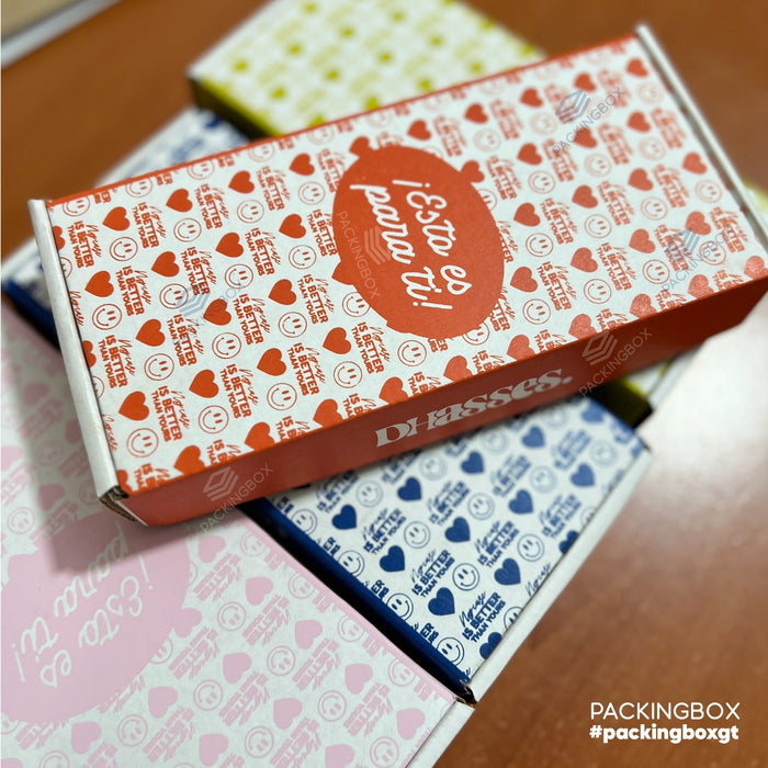 Caja de 20.5 x 9.5 x 3 cm