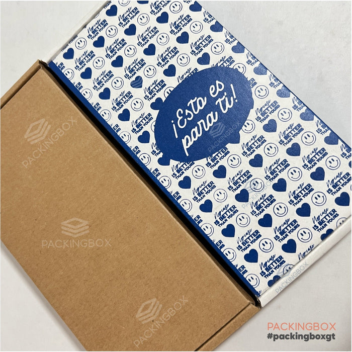 Caja de 20.5 x 9.5 x 3 cm