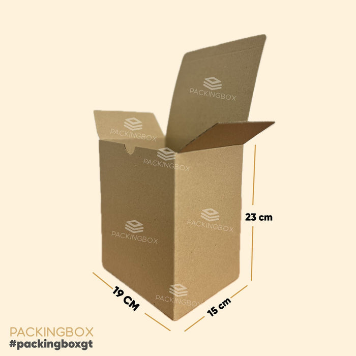 Caja de 23 x 19 x 15 cm (100 Unidades Con LOGO)