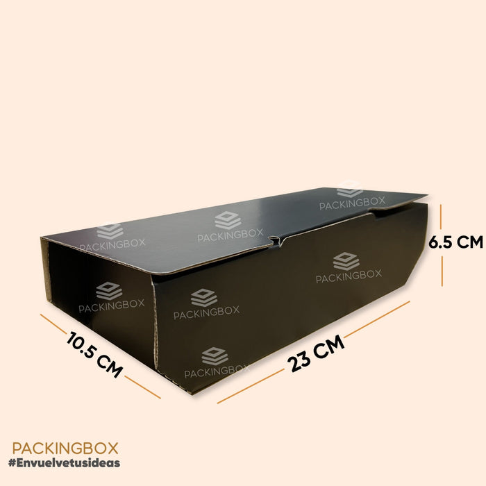 Caja laminada de 23 x 10.5 x 6.5 cm (100 Unidades)