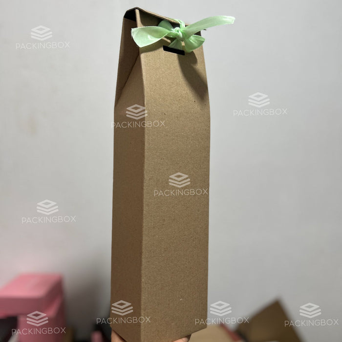 Caja para vino 1 botella de 36 x 10.5 x 8 cm cierre tipo sobre