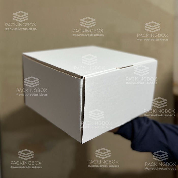 Caja de 21.5 x 21.5 x 12.5 cm (25 Unidades Q5.5 c/u)