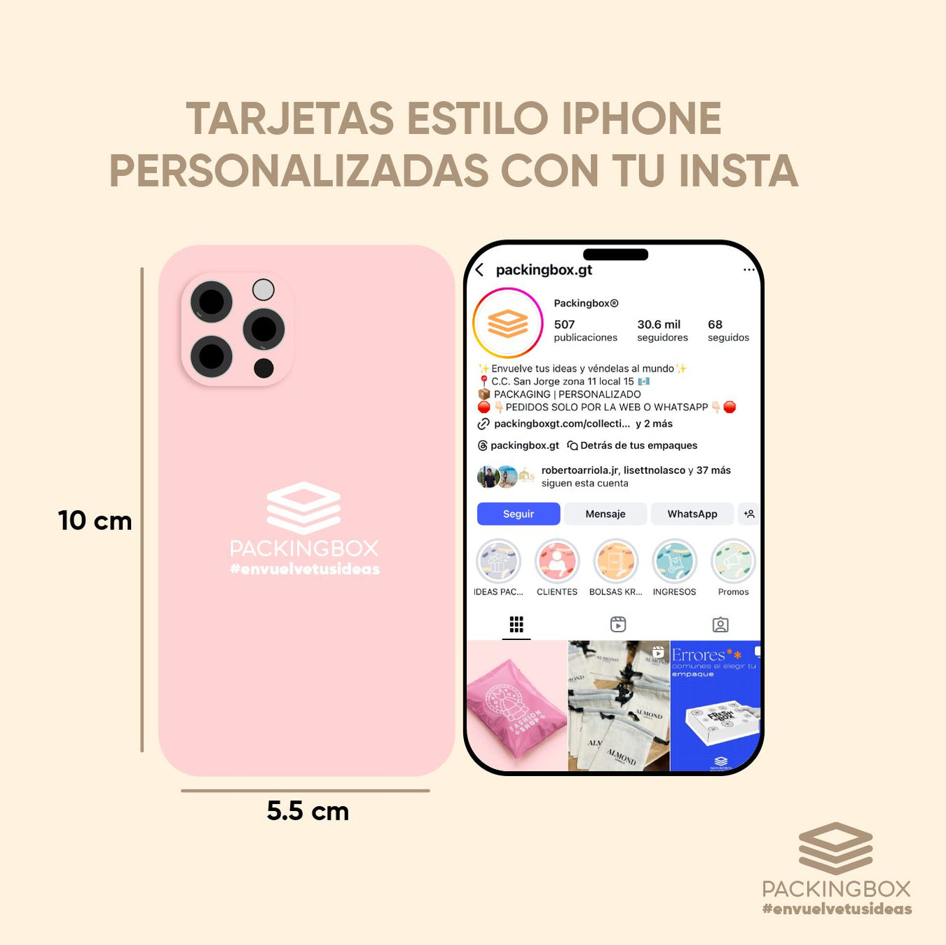 Tarjetas de Agradecimiento
