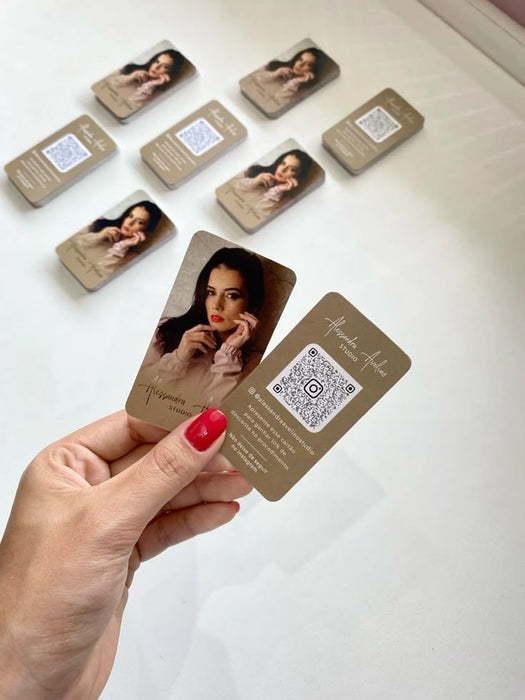 Tarjetas Dúplex Personalizadas estilo iPhone