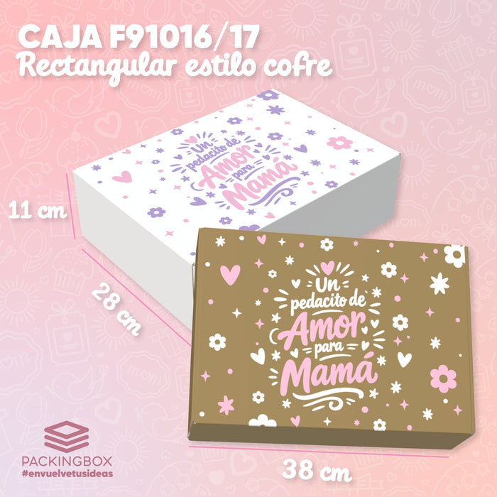 Caja día de la Madre de 37 x 28 x 11 cm