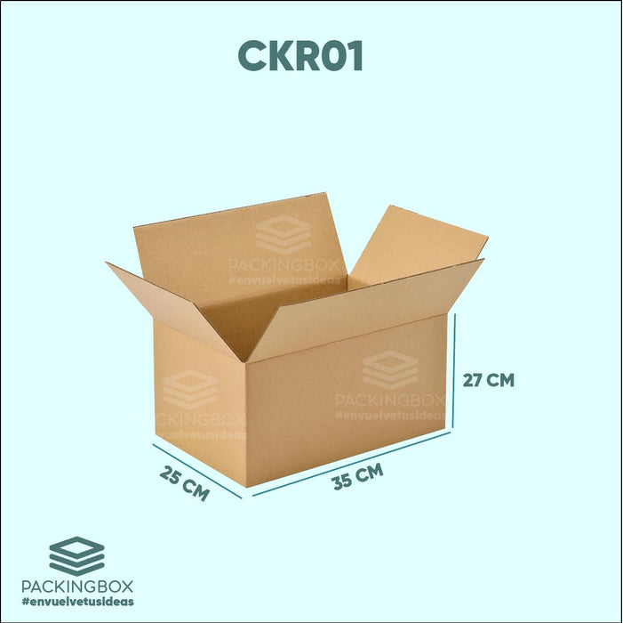 Caja regular de 35 x 25 x 27 cm (Liquidación)