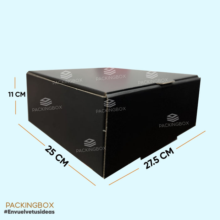 Caja laminada de 27.5 x 25 x 11 cm (100 Unidades)