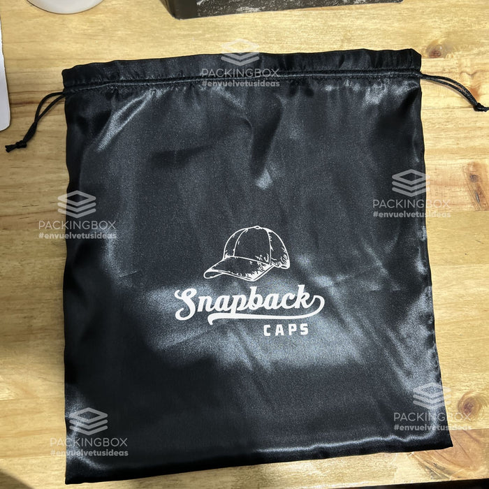 Bolsa Cubre Polvos de Seda Personalizada