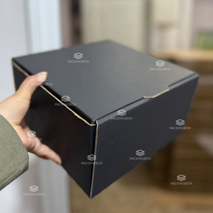Caja Negra de 21.5 x 21.5 x 12.5 cm (25 Unidades)