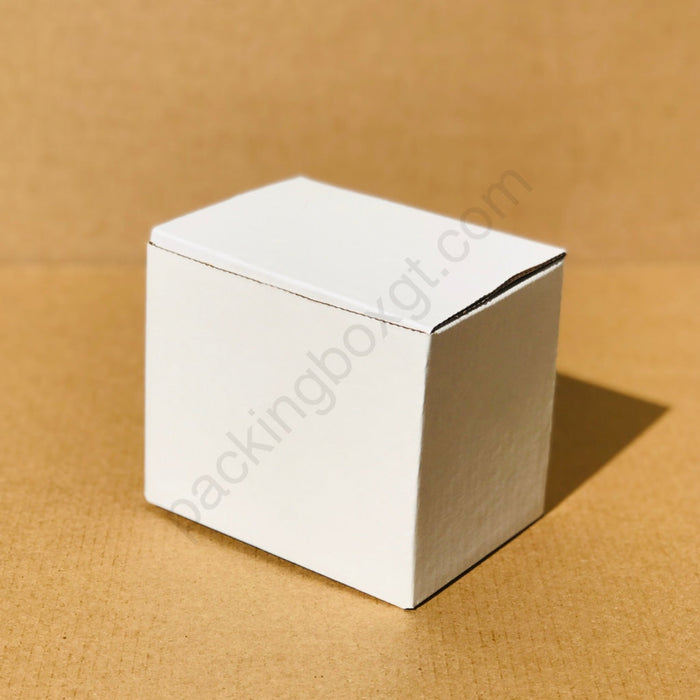 Caja Blanca 11.5 x 8.5 x 10 cm (200 Unidades con LOGO)