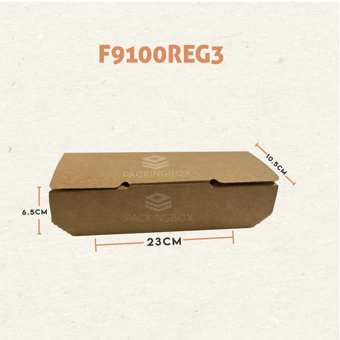 Caja Mediana de 23 x 10.5 x 6.5 cm (300 Unidades Con LOGO)