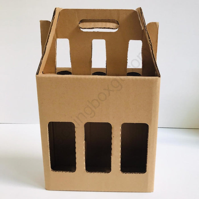 Caja para 3 botellas de Vino de 35 x 25.5 x 9 cm (50 Pack)