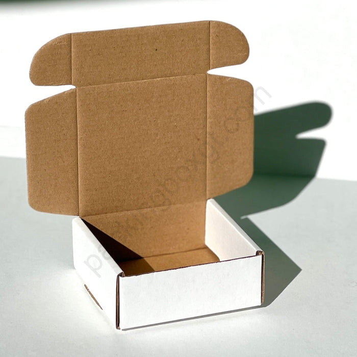 Caja de 10 x 10 x 4 cm (100 Unidades con LOGO)